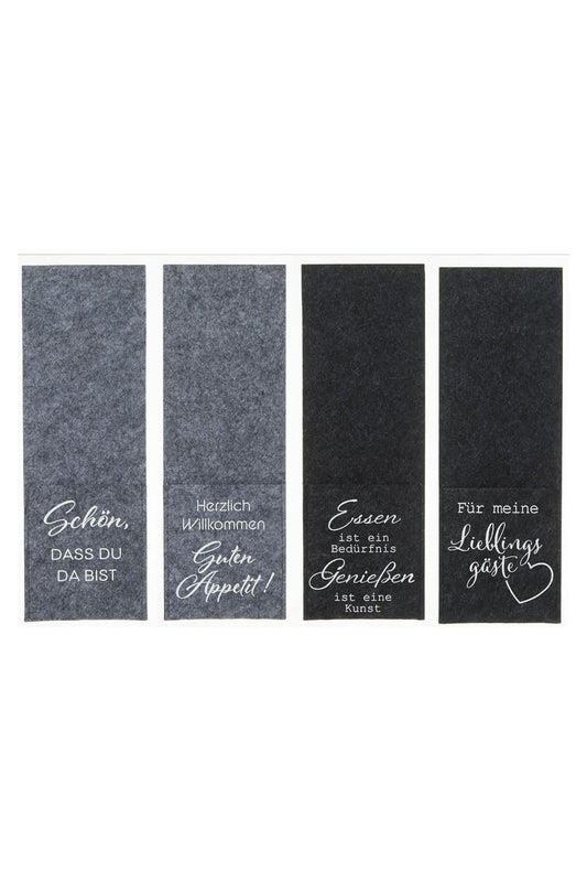 Besteck Spruchtaschen
