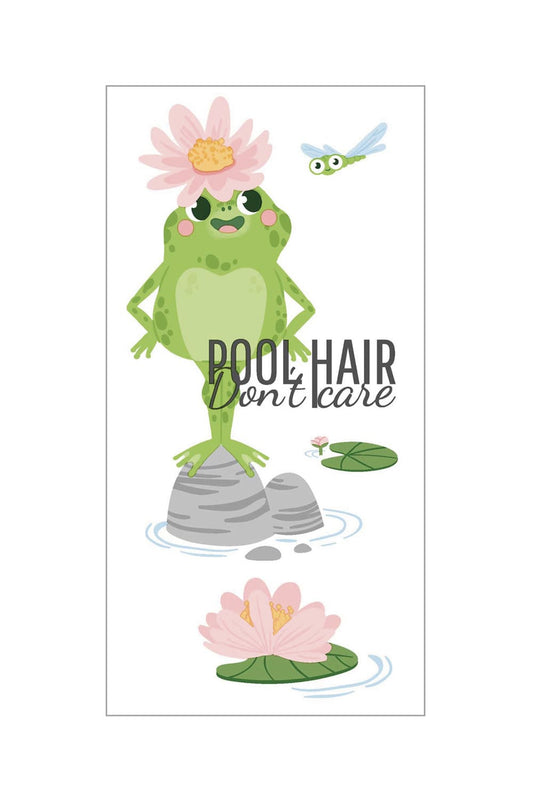 Diese witzigen Taschentuecher sorgen fuer viel Freude. Die beste Begleitung fuer Unterwegs und bei laufender Nase. Diese Frosch Pool Hair Motivtaschentuecher eignen sich als Geschenk oder Dekoration.