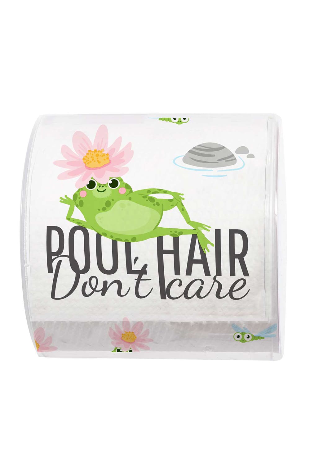 Das lustige Klopapier ist ein absoluter Spassfaktor fuer das Bad. Dieses Frosch Pool Hair WC-Papier ist ein witziges Geschenk und Mitbringsel fuer jeden Anlass.