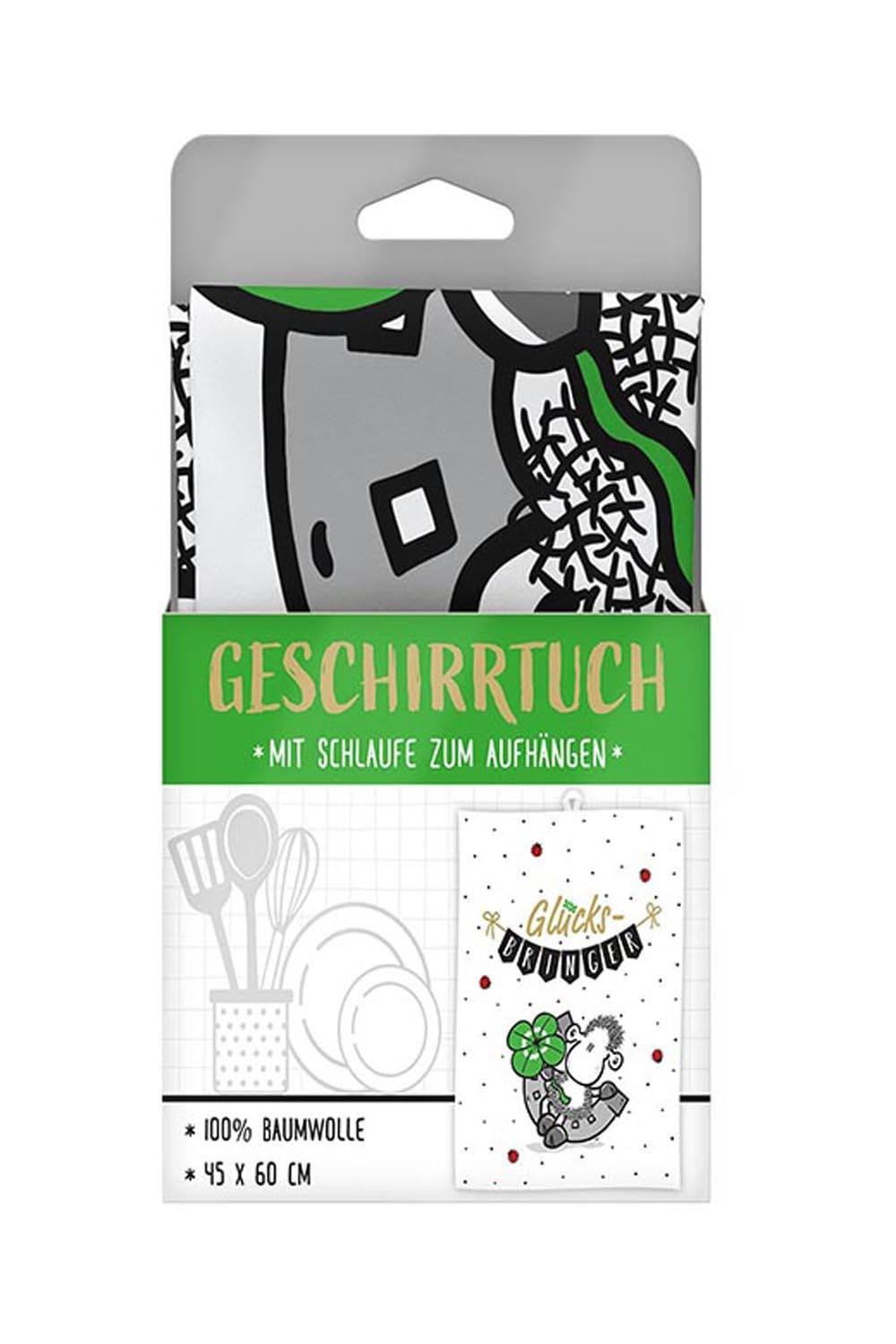 Gluecksbringer Geschirrtuch mit Sheepworld