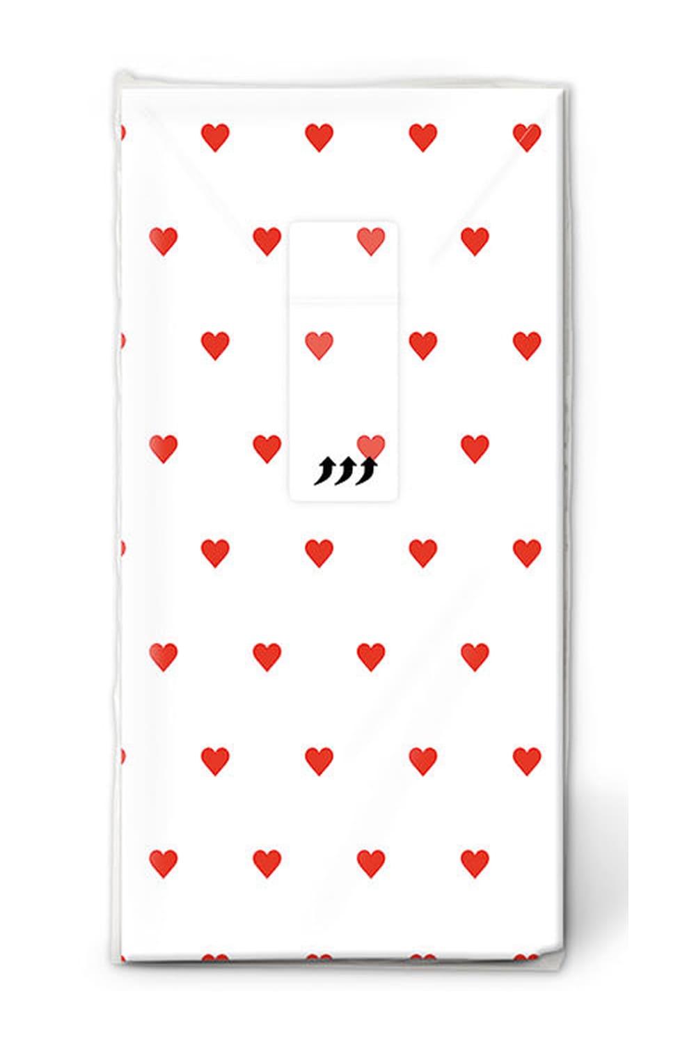 Diese witzigen Herzchen Taschentuecher sorgen bestimmt fuer viel Freude. Die beste Begleitung fuer Unterwegs, vorallem bei laufender Nase. Diese Herz Motivtaschentuecher eignen sich auch als lustige Dekoration fuer das Bad oder fuer die Wohnung. Ein witziges Geschenk oder Mitbringsel fuer jeden Anlass.