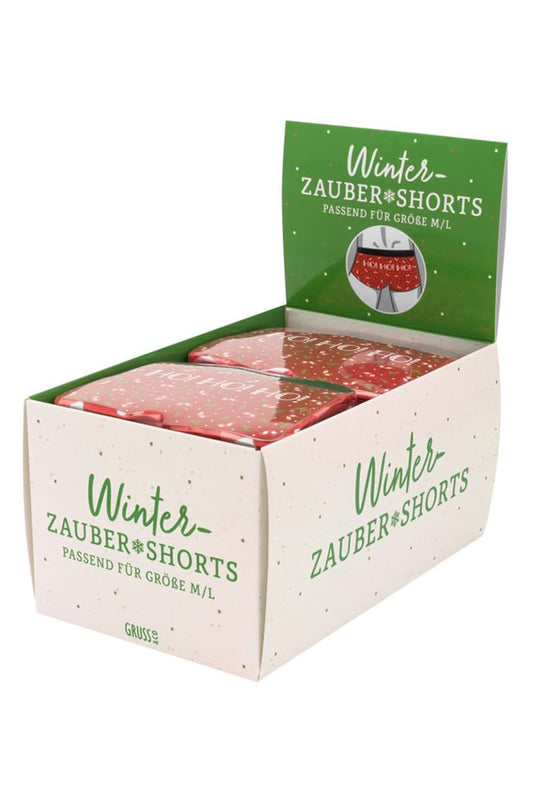 Maenner Zauberunterhose. Männer Zauber-Shots als Geschenk zu Weihnachten.