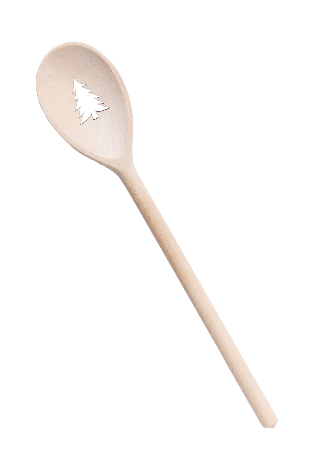 Mit dieser kreativen Holzkelle macht das Kochen doppelt so viel Spass. Der Tannenbaum ist ausgestanzt. Ein perfektes Holzgeschenk fuer die Weihnachtszeit und ideal als Geschenk zu Weihnachten. Lassen Sie den Kochloeffel schwingen und verzaubern Sie andere mit Ihren weihnachtlichen Koestlichkeiten.