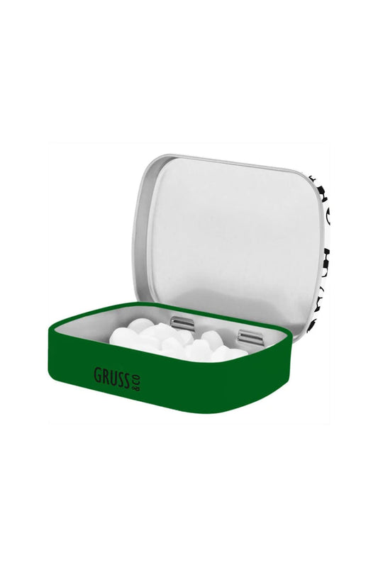 Mintdose mit dem Spruch: Nicht ansprechen Fussball laeuft! Ideales Geschenk fuer alle Fussballfans!