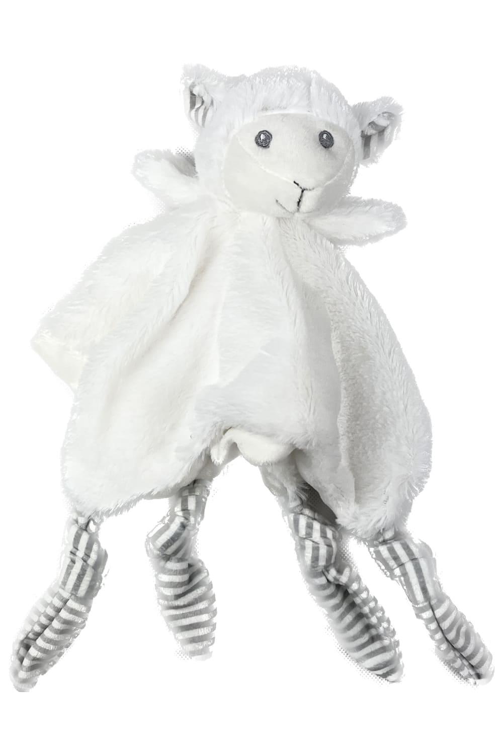 Schmusetier Schaf. Schmusetuch fuer Baby