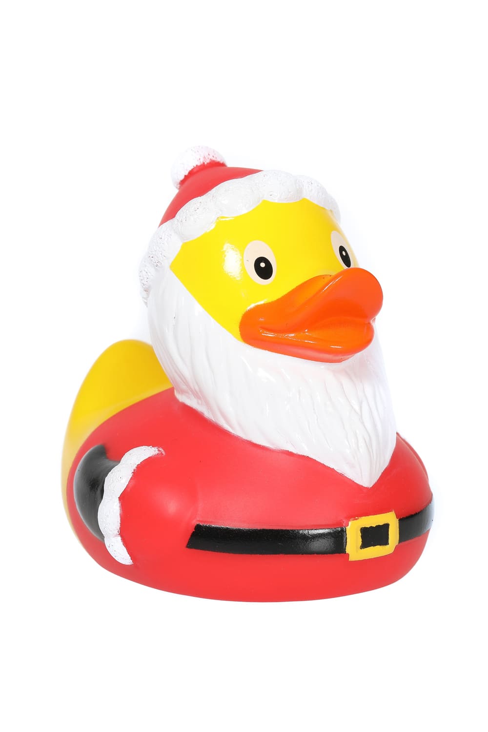 Diese Badeente trägt ihr Entenkleid im Weihnachtsmann Look. Die süsse Badeente hat eine Standartgrösse von 8 cm. Ein perfektes Weihnachtsgeschenk oder Mitbringsel für die Adventszeit. Auch perfekt zum Befüllen des Adventskalenders.