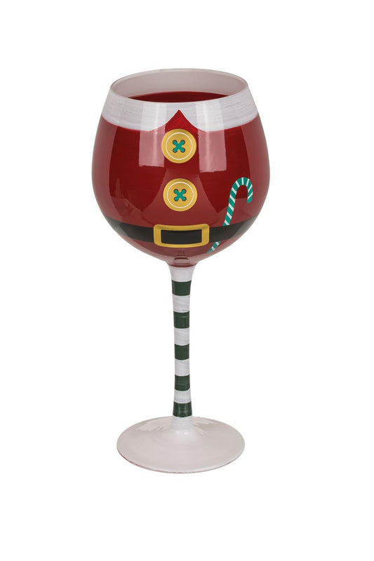 Weinglas Santa im 2er Set.Santa