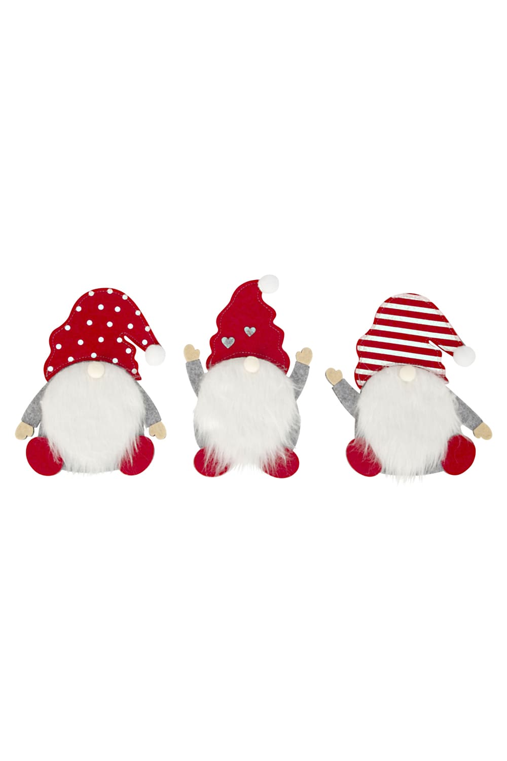 Die Wichtel Einstecktaschen gibt es im Set (3 Stk.) und ist ideal fuer Besteck oder Gutscheine. Ein ideales Wichtelgeschenk aus Filz fuer die Adventszeit.
