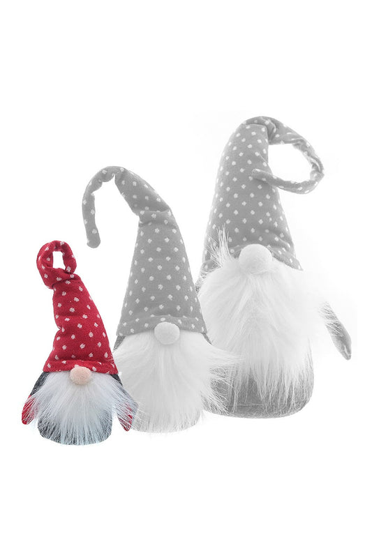 Ein perfektes Wichtelgeschenk fuer die Weihnachtszeit. Der Wichtel traegt eine Punktemuetze in der Farbe rot und misst inklusive Muetze ca. 26 cm.