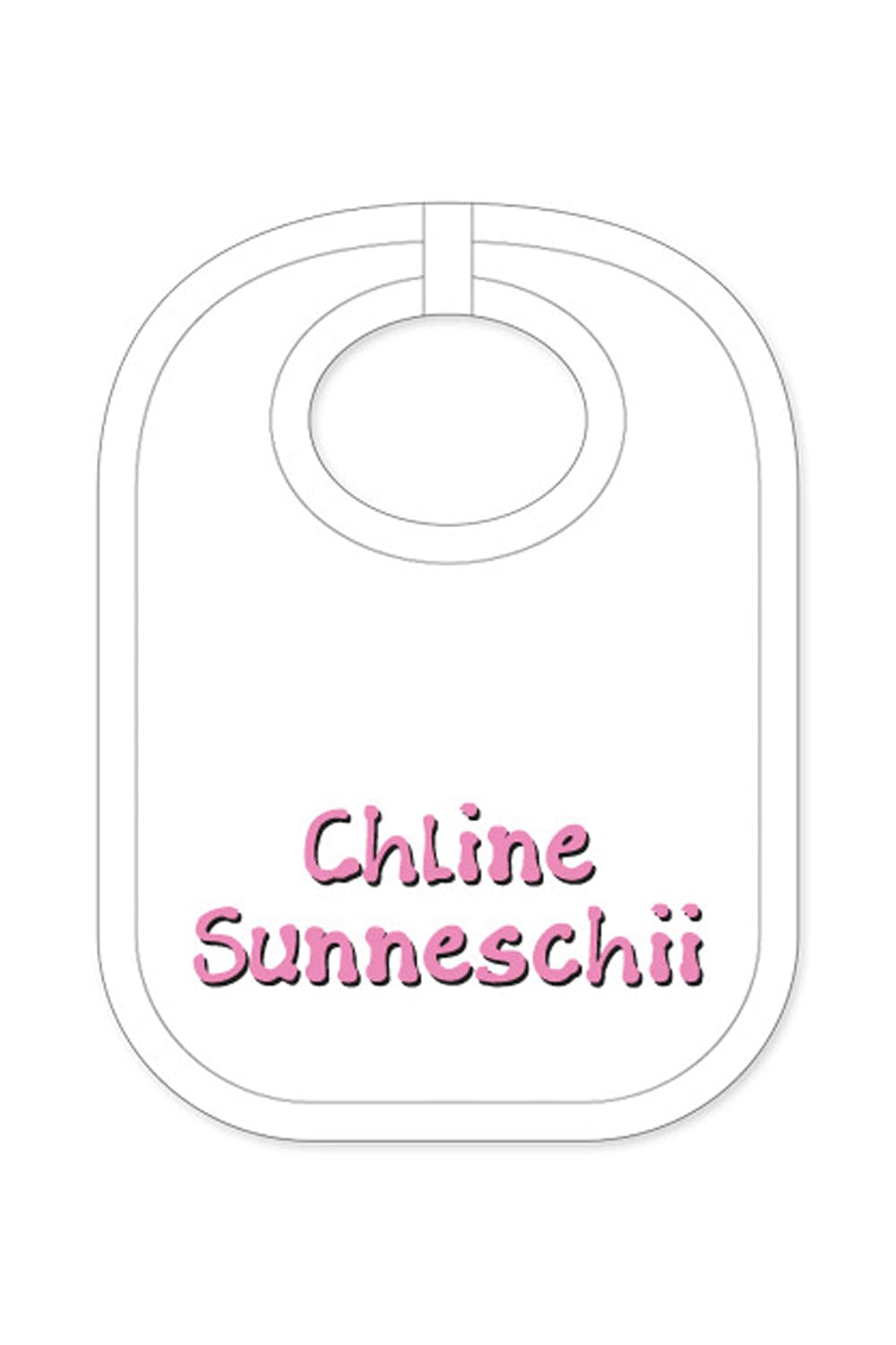 Der Babylatz mit dem Spruch: Chline Sunneschii, ist ein witziges Geschenk für ein Baby, für Neugeborene und für Kleinkinder. Ein ideales Geschenk oder Mitbringsel zur Geburt in der Schriftfarbe rosa.