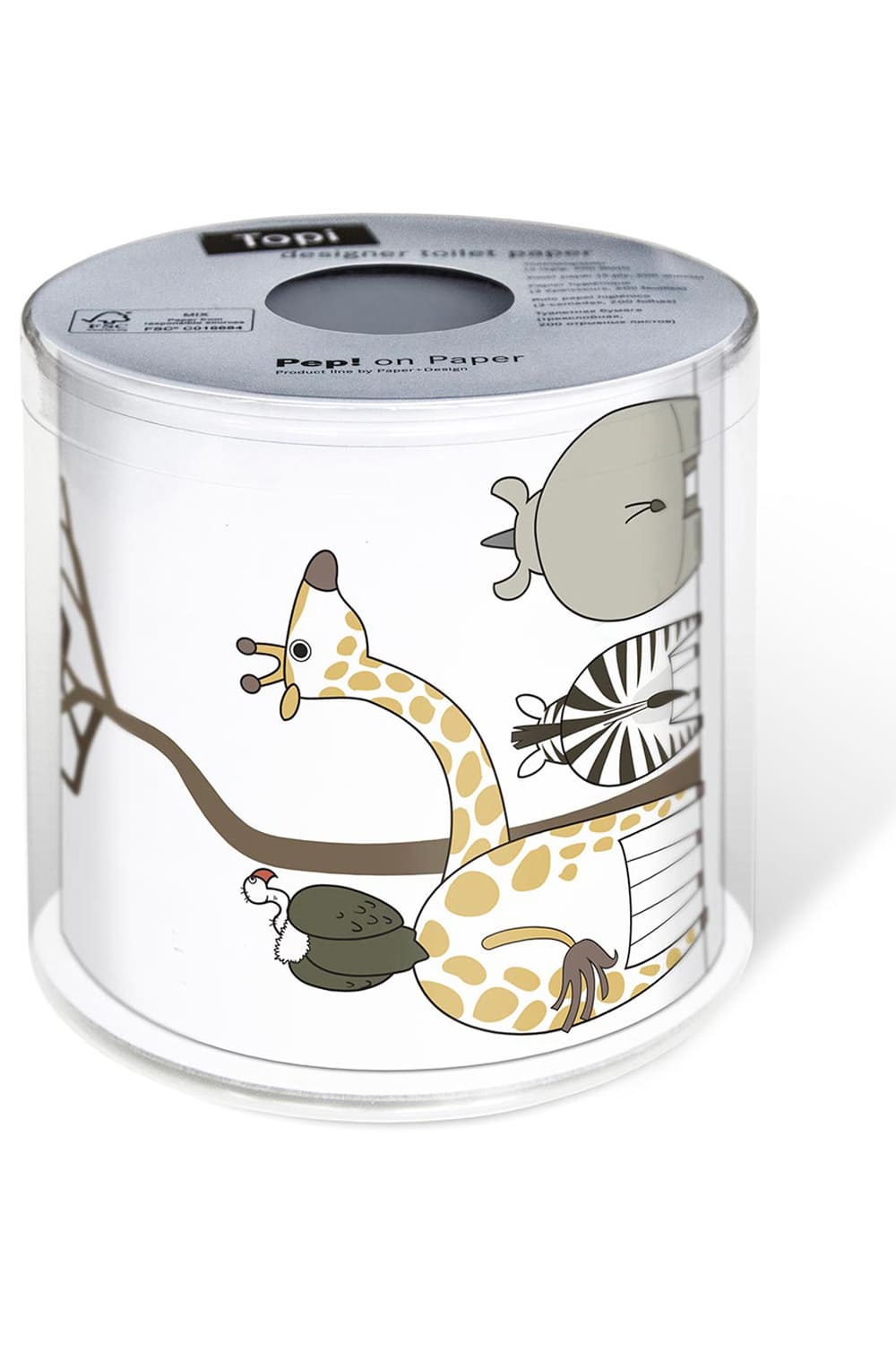 Das Dschungel WC-Papier ist einfach ein absoluter Spassfaktor. Ein lustiges Geschenk fuer Kinder und Erwachsene. Dieses Dschungel Tiere Klopapier eignet sich auch fuer das Motivieren um Trocken zu werden. Animieren Sie ihr Kind damit. Einfach ein kreatives Geschenk und witzige Dekoration.