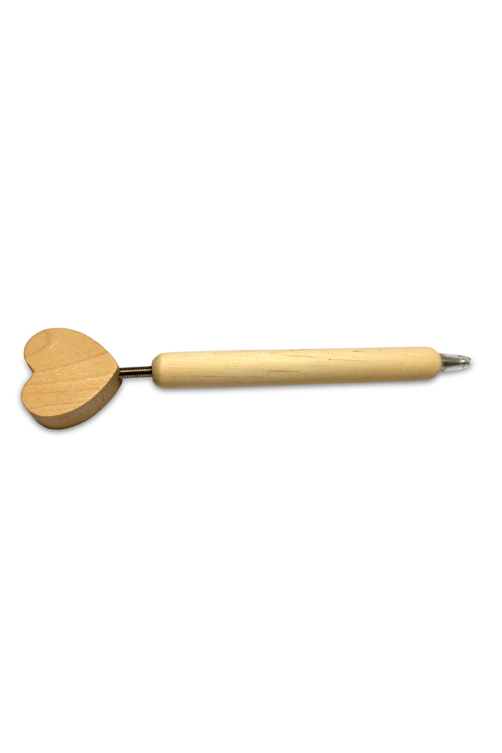 Der schoene Herz Kugelschreiber ist aus Lotus Holz und hat somit einen natuerlichen Look. Der Holzschreiber ist auch perfekt zum Anmalen und selbst kreieren!