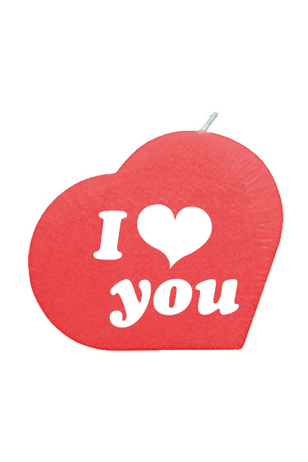 Diese kleine aber feine Herzkerze mit der Aufschrift: I love you, ist ein perfektes Geschenk oder Mitbringsel fuer Verliebte. Die Geschenk Kerze ist in der Farbe rot und wird in einem Boexli versendet.