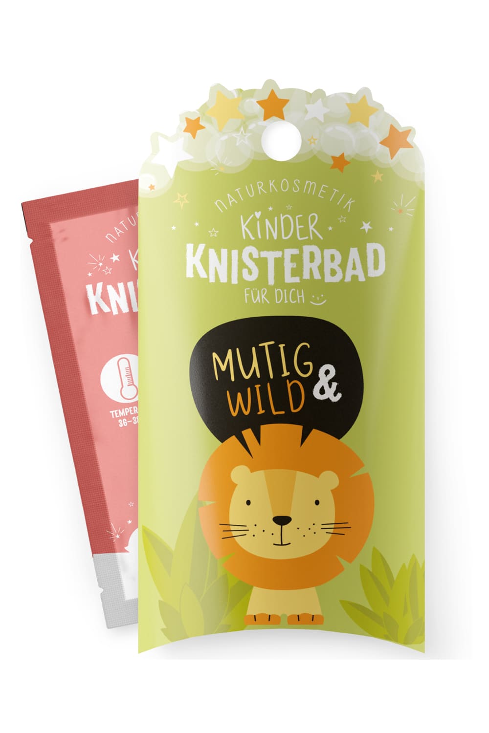 Kinder Knisterbad mutig & wild