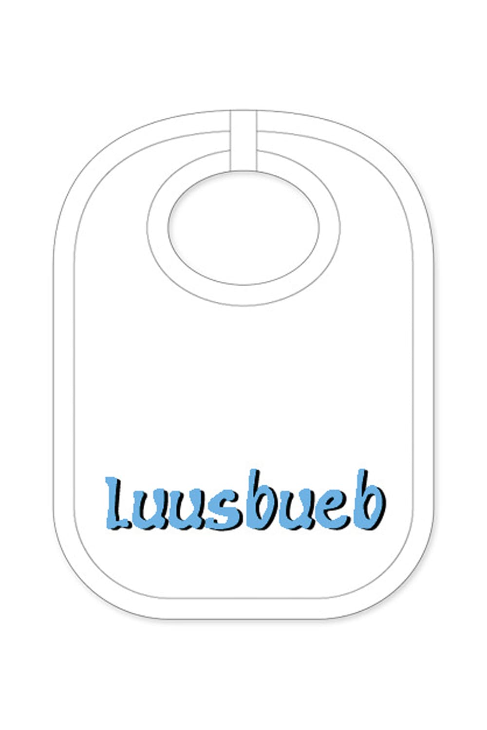 Der Babylatz mit der Aufschrift: Luusbueb, ist ein witziges Geschenk für ein Baby, für Neugeborene und für Kleinkinder. Ein ideales Geschenk oder Mitbringsel zur Geburt, zum Geburtstag, zu Weihnachten oder einfach als Geschenk für zwischendurch.