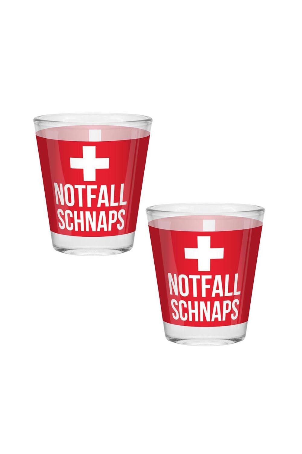 Das Notfall Schnapsglas ist mit witzigem Dekor und folgender Aufschrift: Notfall Schnaps. Ein witziges Geschenk fuer alle Schnaps-Liebhaber!!! Kann optimal mit einer Flasche Schnaps verschenkt werden. Dieses Schnaps-Geschenk passt zu jedem Anlass! Auch ideal als kleines Mitbringsel!