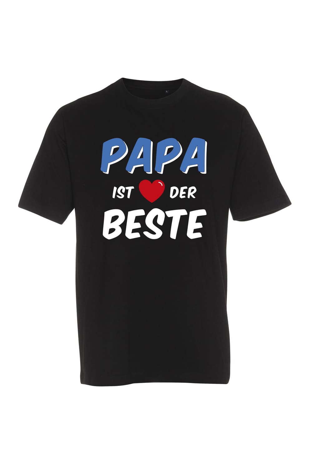 Das bedruckte T-Shirt ist ein perfektes Geschenk fuer den Papa. Das T-Shirt ist aus Baumwolle und hat die Aufschrift: Papa ist der Beste. Eine kreatives Geschenk zum Vatertag, zum Geburtstag, zum Valentinstag oder zu Weihnachten. Das Spruch Shirt ist aus 100% Baumwolle.