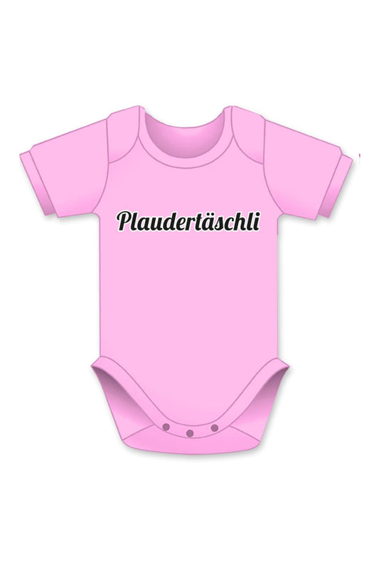 Plaudertaeschli Baby Body ist ein zuckersuesses Babygeschenk zur Geburt