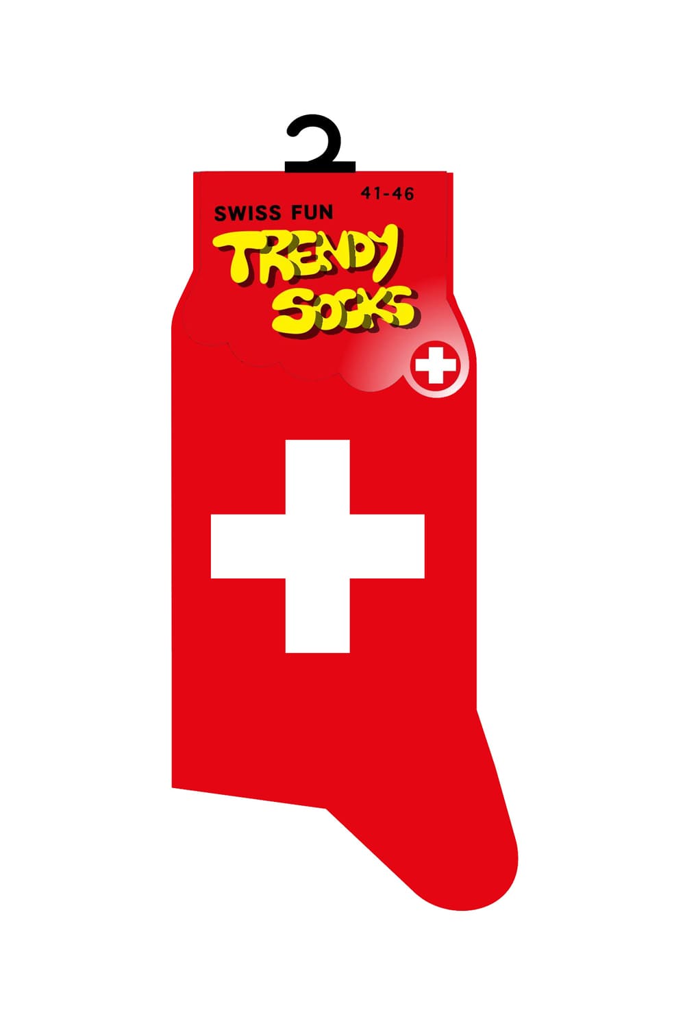Spasssocken mit dem Sujet Schweizerkreuz. Ein witziger Switzerland Ankleidespass. Diese ultimativen Spasssocken bieten ein originelles Geschenk, dass nicht jeder hat. Auch perfekt als Mitbringsel aus der Schweiz.
