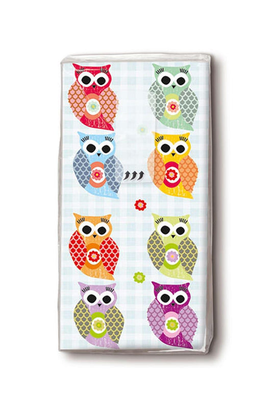 Diese witzigen Eulen Taschentücher sorgen bestimmt für viel Freude. Diese Nasentücher eignen sich auch als tolle Dekoration für das Bad oder für die Wohnung. Ein witziges Geschenk oder Mitbringsel für jeden Anlass. Die Eulen Taschentücher kann man auch in ein Gutschein Geschenk verwandeln.