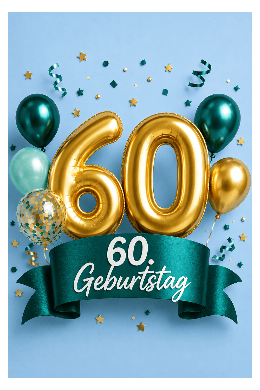 Originelle und lustige Geschenke zum 60. Geburtstag fuer Frauen und Maenner.