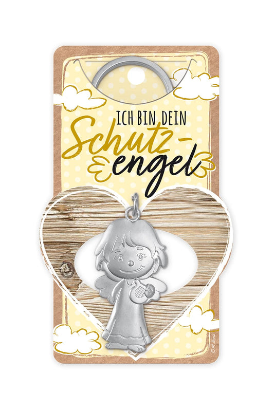 Der Schutzengel Anhaenger mit herziger Spruch-Kartonage: Ich bin Dein Schutzengel. Herziger Engel als Geschenk bei geschenkinsel.ch kaufen!