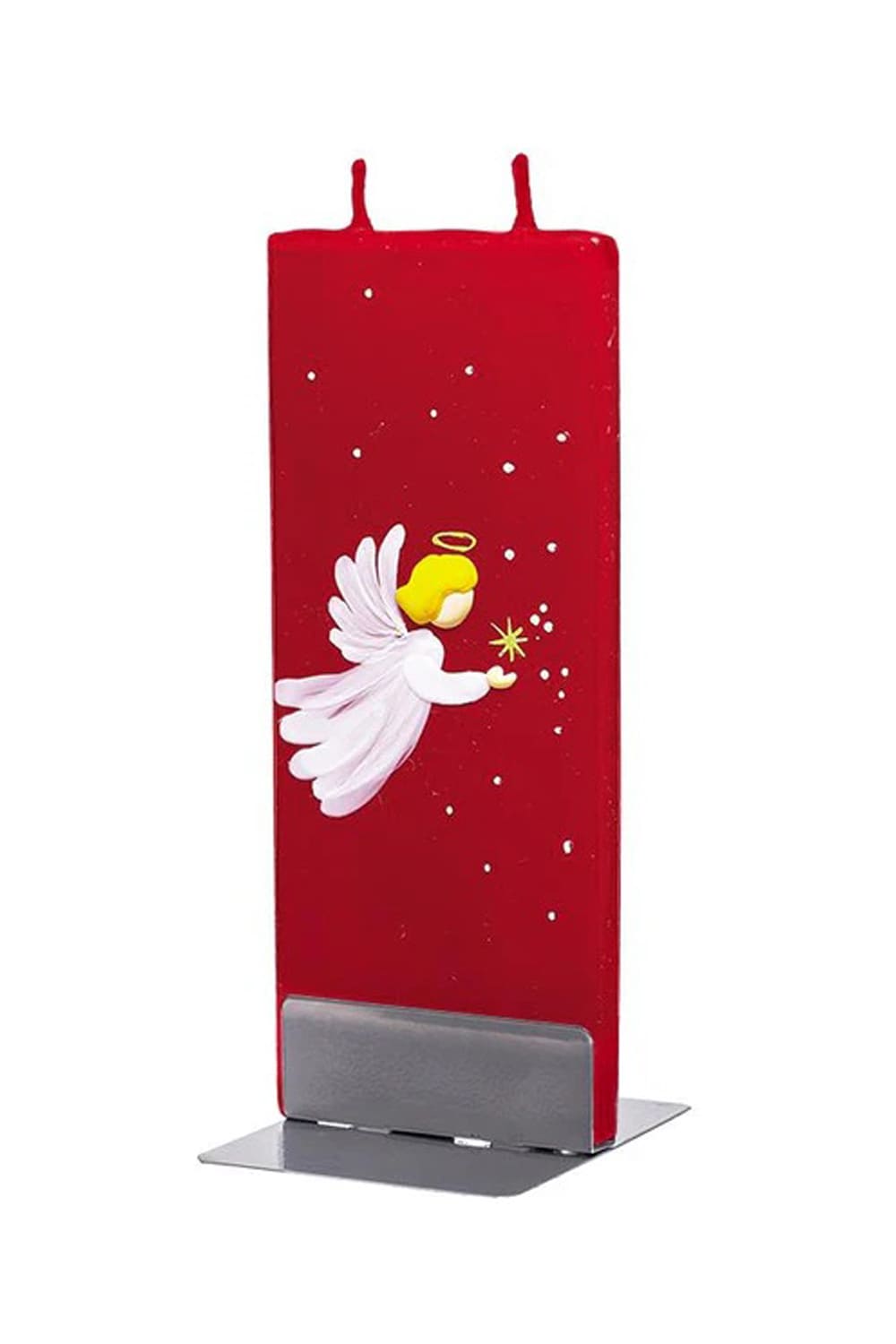 Die Engel Flachkerze ist einfach einzigartig und ein perfektes Geschenk! Die Kerze von der Marke Flatyz ist flach und von Hand bemalt. Jetzt bei Geschenk Insel!