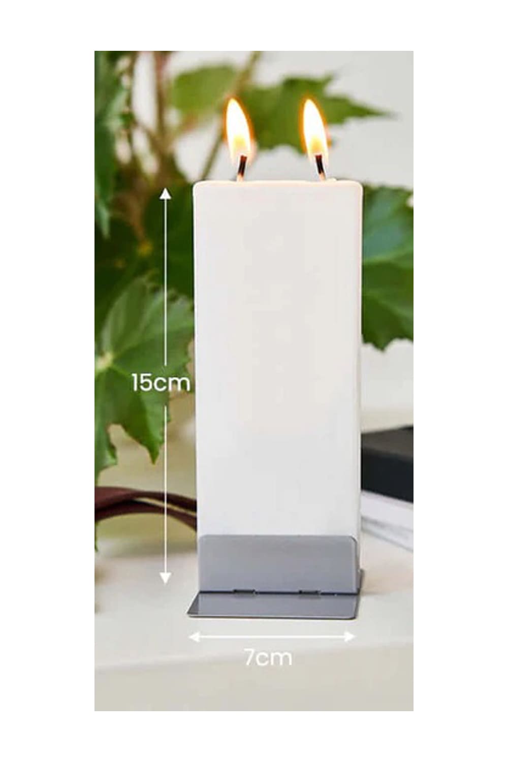 Flachkerze von Flatyz, handbemalt und handgefertigt! Jetzt bei Geschenk Insel!