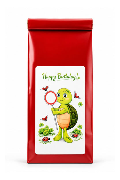 Happy Birthday Tee Schildkröte (selbst beschriftbar)