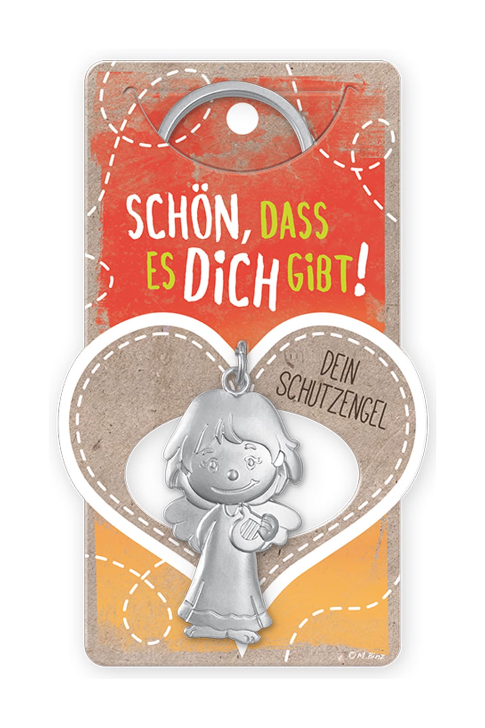 Der Schutzengel Anhaenger mit dem Spruch: Schoen, dass es Dich gibt. Dein Schutzengel. Herziger Engel als Geschenk bei geschenkinsel.ch kaufen. 