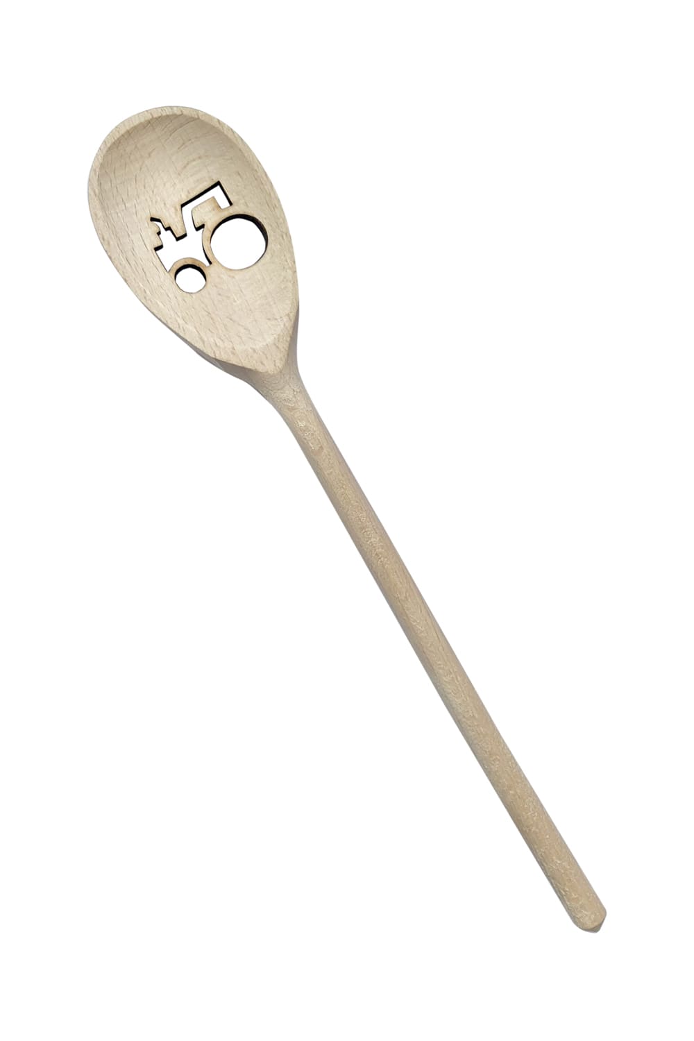 Mit dieser Holzkelle macht das Kochen doppelt so viel Spass. Der Traktor ist ausgestanzt. Der Kochloeffel aus Holz ist ein perfektes Geschenk.
