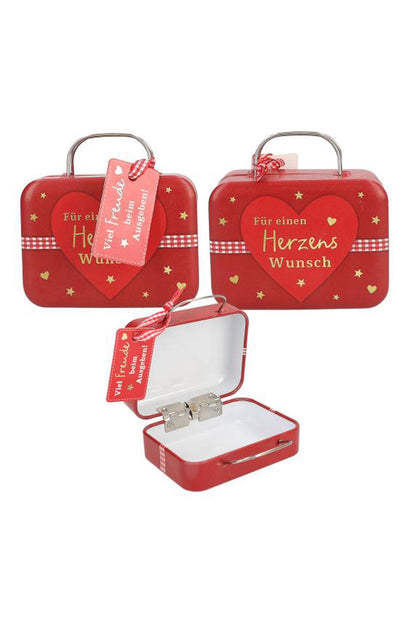 Weihnachtliche Geldoffer: Herzenswunsch. Geschenk zu Weihnachten. 