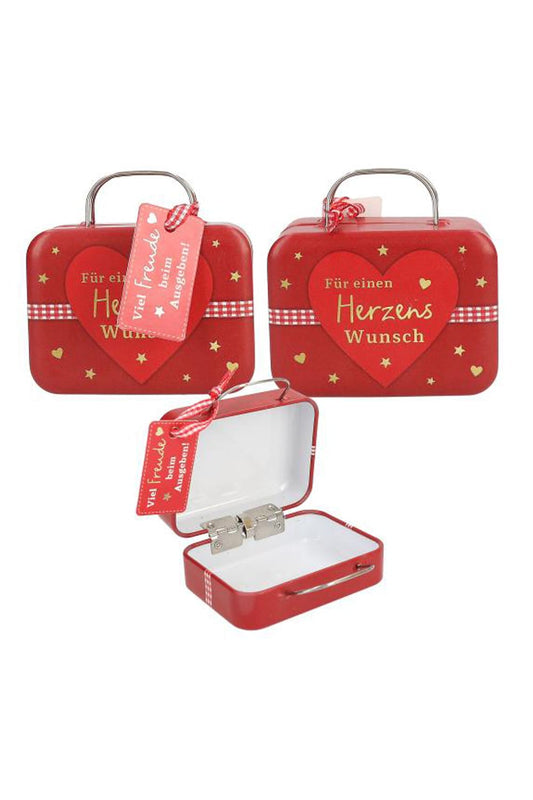 Weihnachtliche Geldoffer: Herzenswunsch. Geschenk zu Weihnachten. 