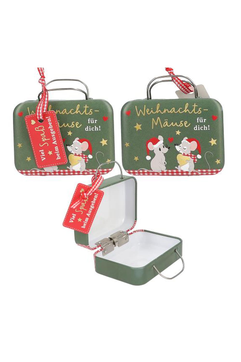 Weihnachtliche Geldoffer: Weihnachtsmaeuse fuer Dich. Geschenk zu Weihnachten. 