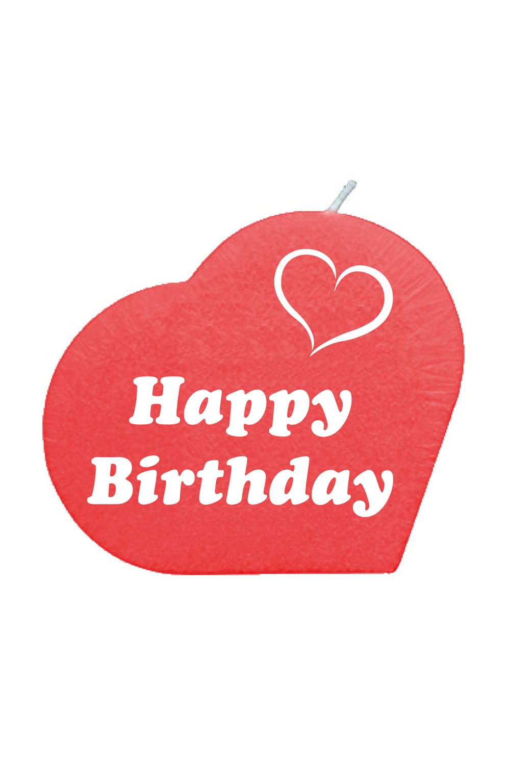 Diese kleine aber feine Herzkerze mit der Aufschrift: Happy Birthday, ist ein perfektes Geschenk oder Mitbringsel zum Geburtstag. Die Geschenk Kerze ist in der Farbe rot und wird in einem Boexli versendet. 