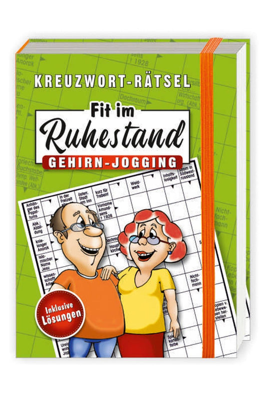 Sind Sie auf der Suche nach einem coolen Geschenk zur Pension? Dann sind Sie mit diesem Geschenk garantiert auf dem richtigen Weg. Dieser Kreuzwort Raetselblock fuer Rentner und Rentnerinnen ist ein perfektes Geschenk zum Ruhestand. Einfach ein witziger Raetselspass. Fit im Ruhestand. Gehirn-Jogging. 