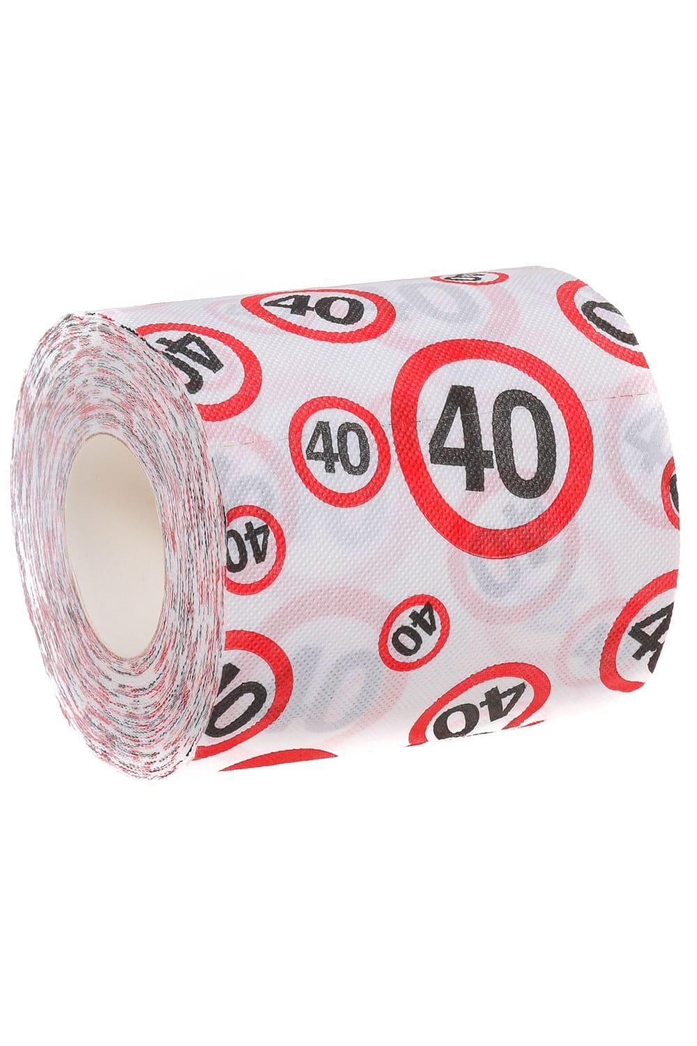Dieses witzige WC-Papier mit der Zahl 40, sorgt bestimmt für die beste Unterhaltung auf dem Klo. Das Zahlen Klopapier ist einfach ein absoluter Spassfaktor fuer jedes Badezimmer. Ein lustiges Geschenk zum 40. Geburtstag. 