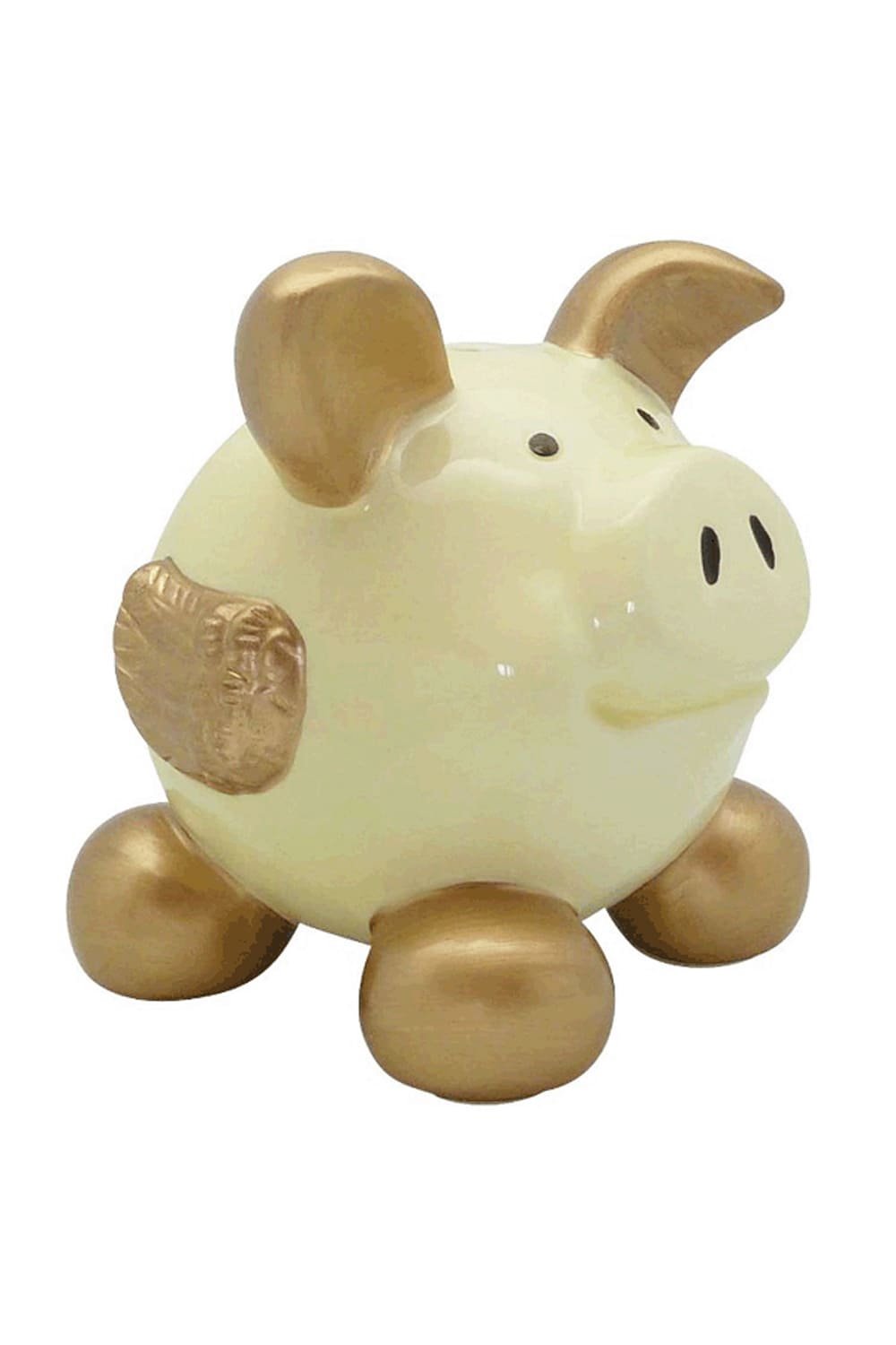 Sind Sie auf der Suche nach einem grossartigen Geldgeschenk? Wenn es dazu noch ein besonderes Geschenk sein soll, dann empfehlen wir Ihnen dieses Schutzengel Mini-Sparschwein. Dieses Sparkaesseli ist aus Keramik und misst ca. 8,5 cm. Goldiges Geschenk.